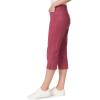 imageGloria Vanderbilt Womens Amanda Capri Jean RegularRubarb Jam