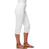 imageGloria Vanderbilt Womens Amanda Capri Jean RegularVintage White  Emb Hemds