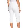 imageGloria Vanderbilt Womens Amanda Capri Jean RegularVintage White