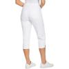 imageGloria Vanderbilt Womens Amanda Capri Jean RegularWhite