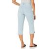 imageGloria Vanderbilt Womens Amanda Capri Jean RegularZanzibar  Rivetsds