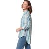imageGloria Vanderbilt Womens Amanda Oversized Button Down Shirt with Rolltab SleevesBlue Breeze Spectra Plaid