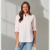 imageGloria Vanderbilt Womens Amanda Oversized Button Down Shirt with Rolltab SleevesPink Parasol