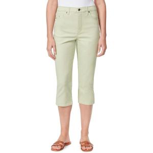 imageGloria Vanderbilt Womens Amanda Capri Jean RegularMatcha Latte