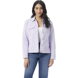 imageGloria Vanderbilt Womens Amanda Denim Jean Jacket StandardLilac Dream