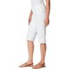 imageGloria Vanderbilt Womens Kaia Side Button Skimmer ShortVintage White