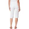 imageGloria Vanderbilt Womens Kaia Side Button Skimmer ShortVintage White