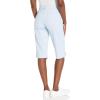 imageGloria Vanderbilt Womens Kala Midrise Skimmer ShortBlue Breeze  Button Hemds