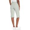imageGloria Vanderbilt Womens Kala Midrise Skimmer ShortEucalyptus  Button Hemds