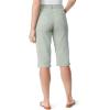 imageGloria Vanderbilt Womens Kala Midrise Skimmer ShortEucalyptus  Button Hemds