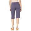 imageGloria Vanderbilt Womens Kala Midrise Skimmer ShortGraystone  Button Hemds