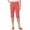 imageGloria Vanderbilt Womens Kala Midrise Skimmer ShortPersimmon  Button Hem