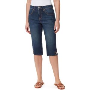 imageGloria Vanderbilt Womens Kala Midrise Skimmer ShortCaraway  Button Hemds