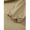imageAstylish Ladies Sophisticated Top Relaxed High Collar Plain Shirt for AutumnLight French Beige