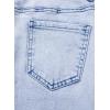 imageAstylish Womens High Waisted Loose Fit Ripped Denim Jeans Casual Wide Leg PantsBeau Blue