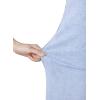 imageAstylish Womens High Waisted Loose Fit Ripped Denim Jeans Casual Wide Leg PantsBeau Blue