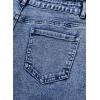 imageAstylish Womens High Waisted Loose Fit Ripped Denim Jeans Casual Wide Leg PantsDusk Blue