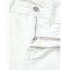 imageAstylish Womens High Waisted Loose Fit Ripped Denim Jeans Casual Wide Leg PantsWhite