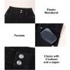 imageAstylish Womens HighWaist Wide Leg Jeans Fashion Fall Outfit 2025 Denim Stretch Casual PantsBlack