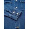 imageAstylish Womens Oversized Denim ButtonDown Shirt Long Sleeve Dressy Casual Business Work Fashion Fall OutfitAshleigh Blue