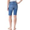 imageGloria Vanderbilt Womens Shape Effect Pull on Bermuda High Rise Short StandardAndorra Whiskers