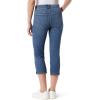 imageGloria Vanderbilt Womens Shape Effect Pull on High Rise Straight Leg Capri StandardCastle Point