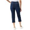imageGloria Vanderbilt Womens Shape Effect Pull on High Rise Straight Leg Capri StandardHewlett Whiskers
