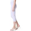 imageGloria Vanderbilt Womens Shape Effect Pull on High Rise Straight Leg Capri StandardLilac Dream