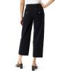imageGloria Vanderbilt Womens Shape Effect Pull on High Rise Wide Leg Crop StandardBlack  4 Pockets