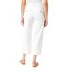 imageGloria Vanderbilt Womens Shape Effect Pull on High Rise Wide Leg Crop StandardVintage White  4 Pockets