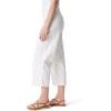 imageGloria Vanderbilt Womens Shape Effect Pull on High Rise Wide Leg Crop StandardVintage White  5 Pockets