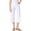 imageGloria Vanderbilt Womens Shape Effect Tummy Sculpt High Rise Culotte StandardVintage White