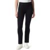 imageGloria Vanderbilt Womens Solid High Rise Straight Leg PantsBlack Rinse