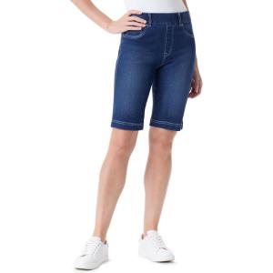 imageGloria Vanderbilt Womens Shape Effect Pull on Bermuda High Rise Short StandardMetz