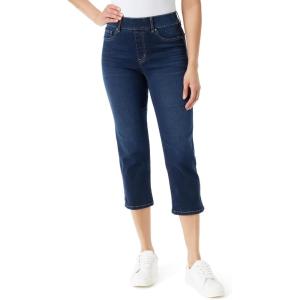 imageGloria Vanderbilt Womens Shape Effect Pull on High Rise Straight Leg Capri StandardHewlett Whiskers