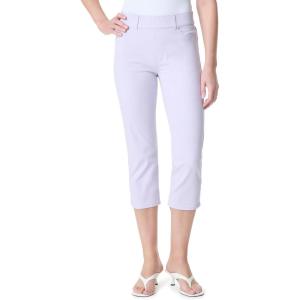 imageGloria Vanderbilt Womens Shape Effect Pull on High Rise Straight Leg Capri StandardLilac Dream