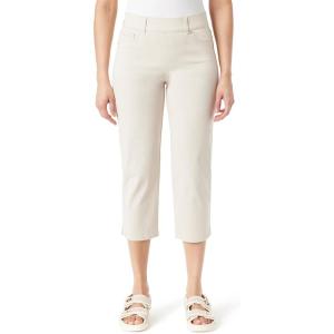 imageGloria Vanderbilt Womens Shape Effect Pull on High Rise Straight Leg Capri StandardStonewood