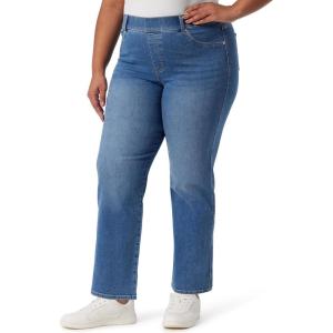 imageGloria Vanderbilt Womens Shape Effect Pull on High Rise Straight Leg Jean PlusGrand Rapids