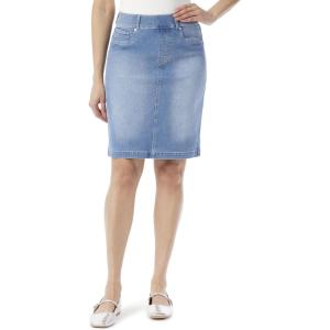 imageGloria Vanderbilt Womens Shape Effect Pull on Pencil Skirt StandardBorgia