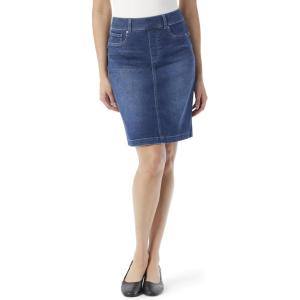 imageGloria Vanderbilt Womens Shape Effect Pull on Pencil Skirt StandardMetz Whiskers