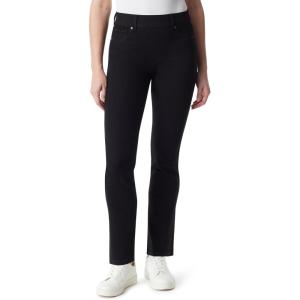 imageGloria Vanderbilt Womens Solid High Rise Straight Leg PantsBlack Rinse