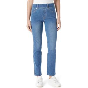 imageGloria Vanderbilt Womens Solid High Rise Straight Leg PantsGrand Rapids