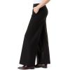 imageGloria Vanderbilt Womens Pull on Wide Leg High Rise Ponte Trouser Pant StandardBlack
