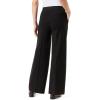 imageGloria Vanderbilt Womens Pull on Wide Leg High Rise Ponte Trouser Pant StandardBlack