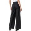 imageGloria Vanderbilt Womens Pull on Wide Leg High Rise Ponte Trouser Pant StandardBlack Bridgette Pinstripe