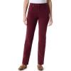 imageGloria Vanderbilt Womens Amanda Corduroy Slim High Rise Pant StandardBurgundy Elixir