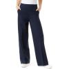 imageGloria Vanderbilt Womens Pull on Wide Leg High Rise Ponte Trouser Pant StandardMidnight Affair