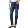imageGloria Vanderbilt Womens Tummy Sculpt Front Zip Straight Leg Jean StandardLaramie Whiskers