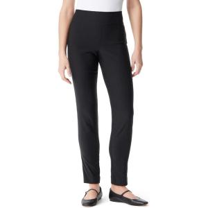 imageGloria Vanderbilt Womens Pull on Tummy Slimmer Trouser Pant StandardBlack