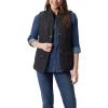 imageGloria Vanderbilt Womens Casual Quilted Vest with Front Zipper and Snaps StandardBlack